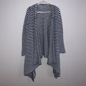 Blue Life Striped Cardigan